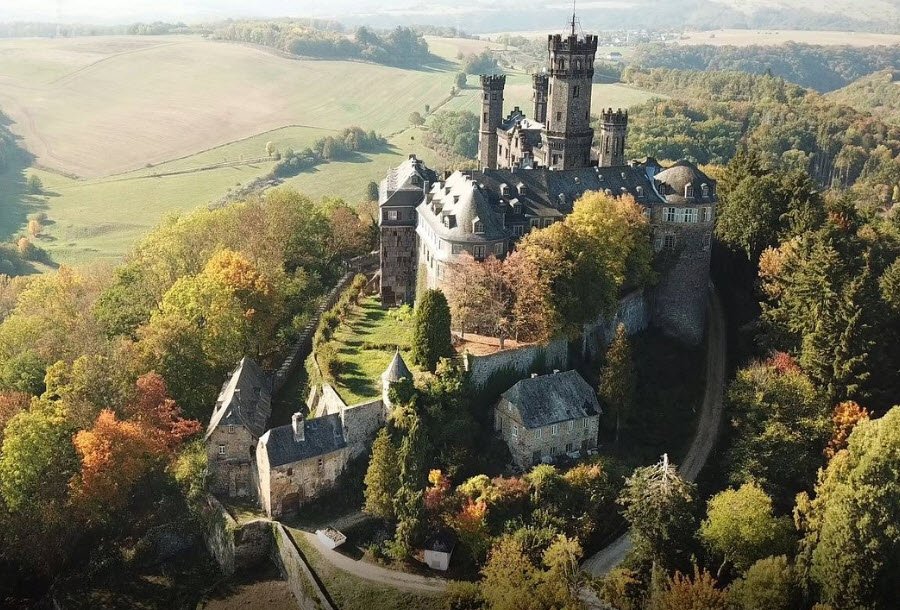 Schaumburg Castle, Rhineland-Palatinate, Balduinstein, Germany, Germany